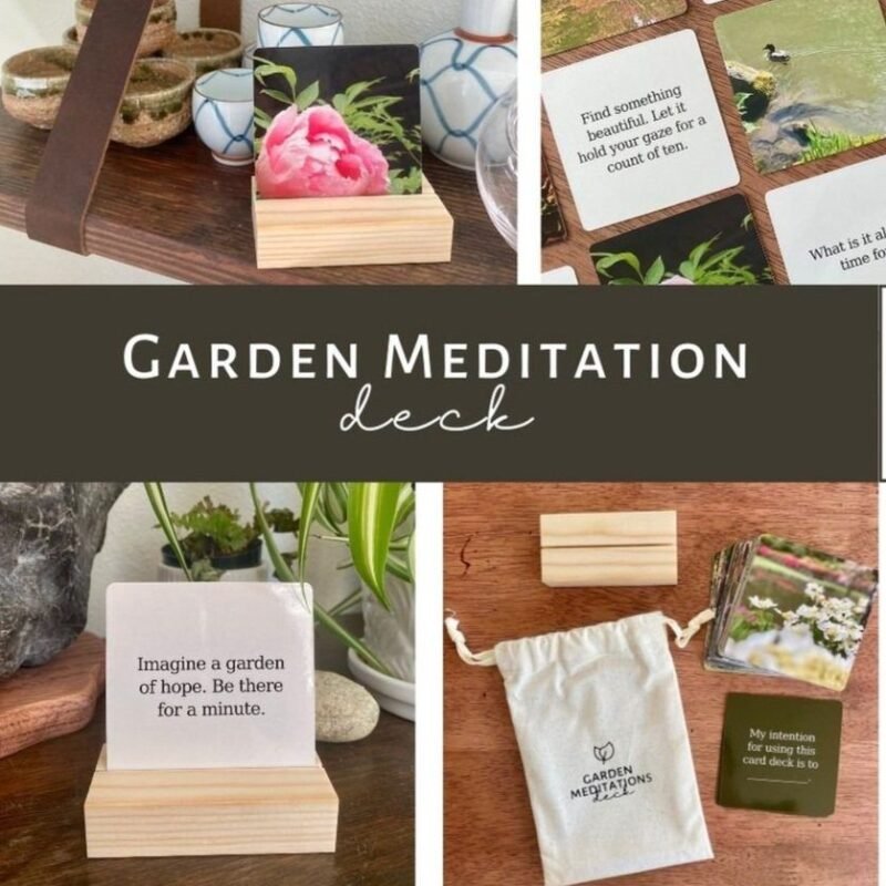Rumi Tsuchihashi's Garden Meditation Deck art card